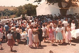 Festa comemorativa da criação da Freguesia em 13-07-1985