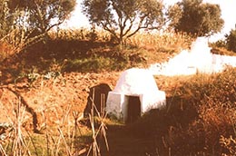 Chafariz seco (ano de 1988)