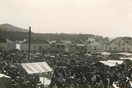 Vista Panorâmica da feira antiga